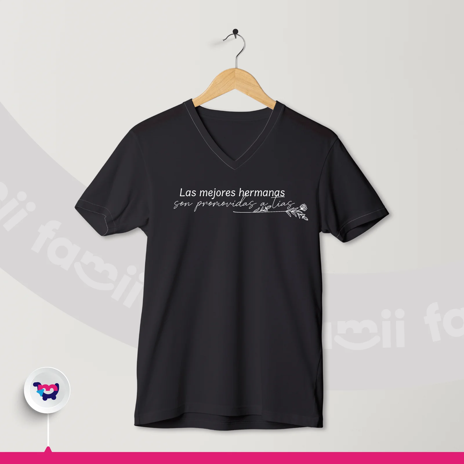 Camiseta “Las mejores hermanas son promovidas a tías”