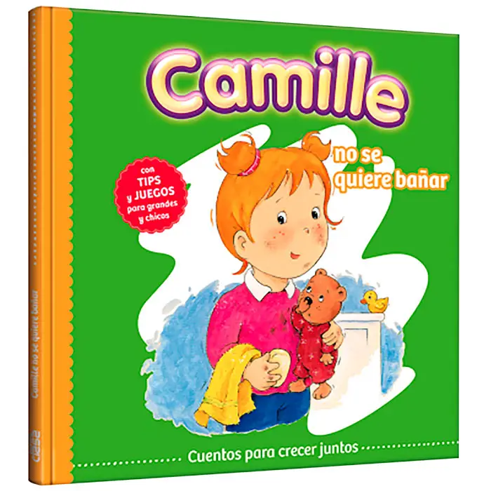 Camille – no se quiere bañar