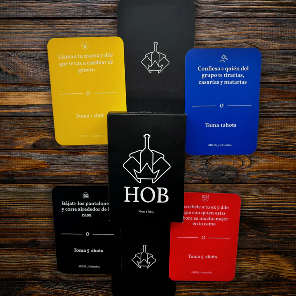 Hacer o beber (HOB) Juego de cartas con amigos
